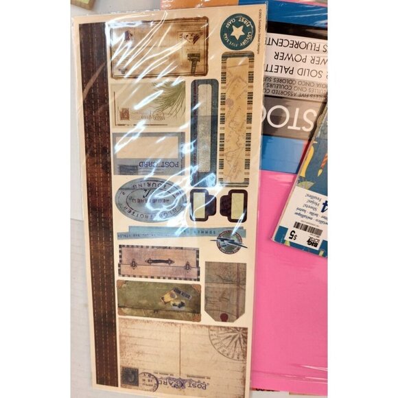 Marcella Memory Pockets & Ancestry Cardstock Stickers Kit For Scrapbooking - Picture 11 of 16